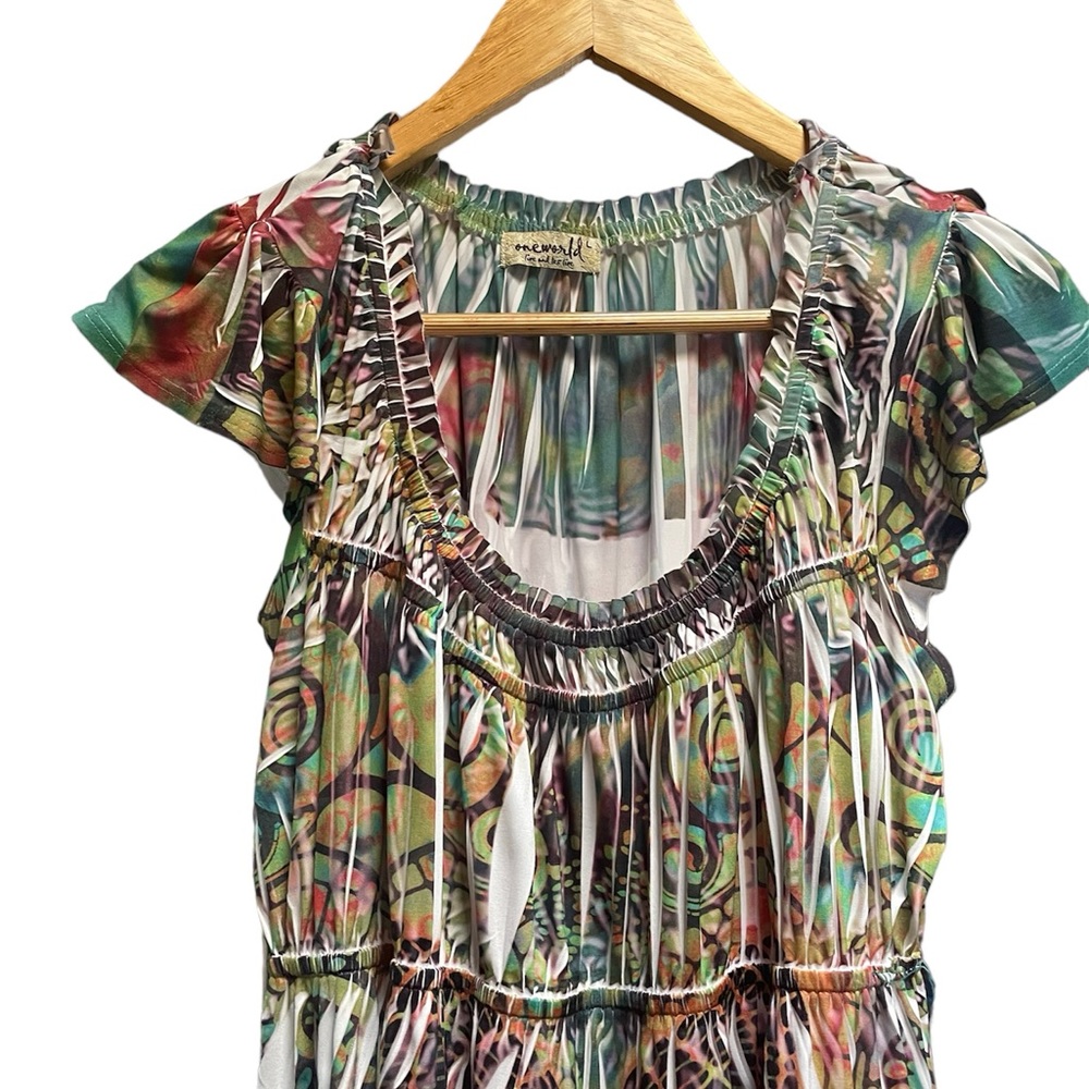 One World Maxi Dress, Size Large